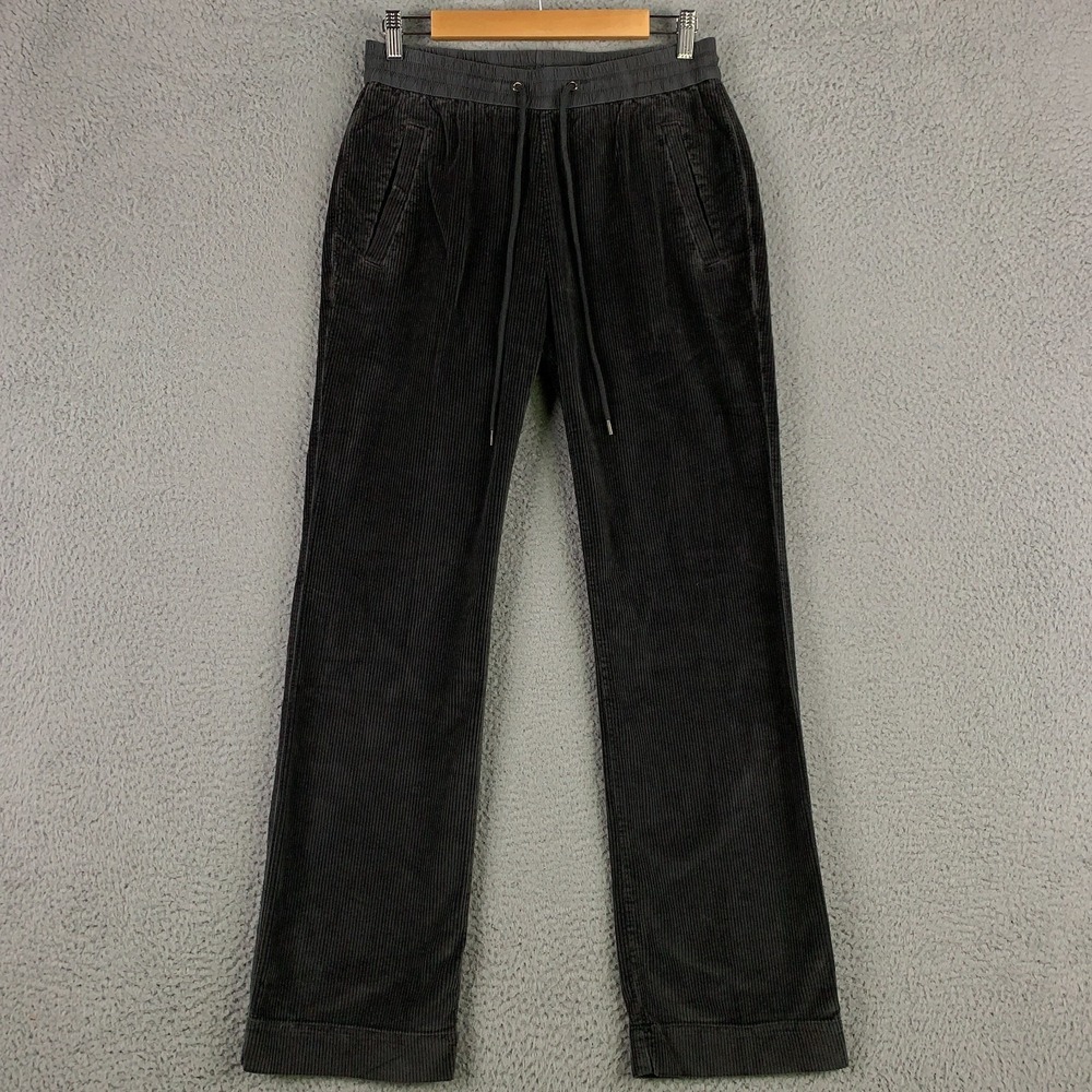 James Perse Pant Womens 1/S Goji Pigment Wide Wale Corduroy Relaxed Fit NWT $325 - Picture 2 of 11